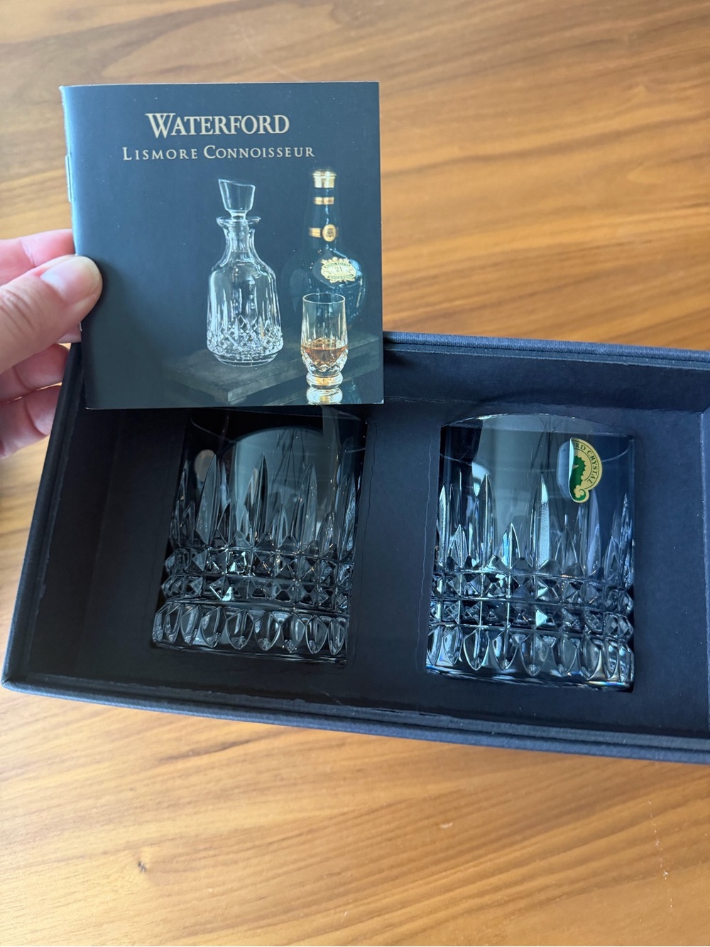 Waterford Lismore Diamond tumblers new in box